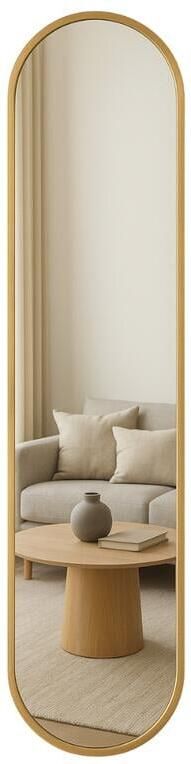 MISOU MIRRORS AND MORE Passpiegel Wandspiegel Ovale Staande Spiegel...