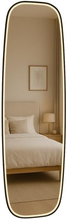 MISOU MIRRORS AND MORE Wandspiegel LED Organische Ovale Spiegel Deu...