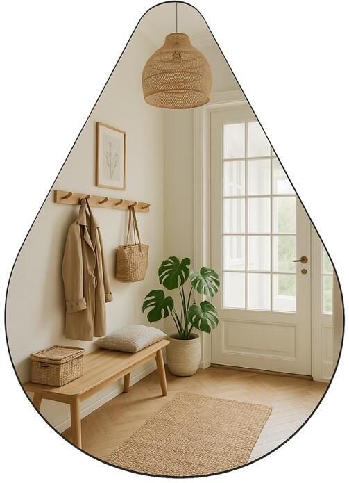 MISOU MIRRORS AND MORE Wandspiegel Organische Spiegel Druppel Spieg...