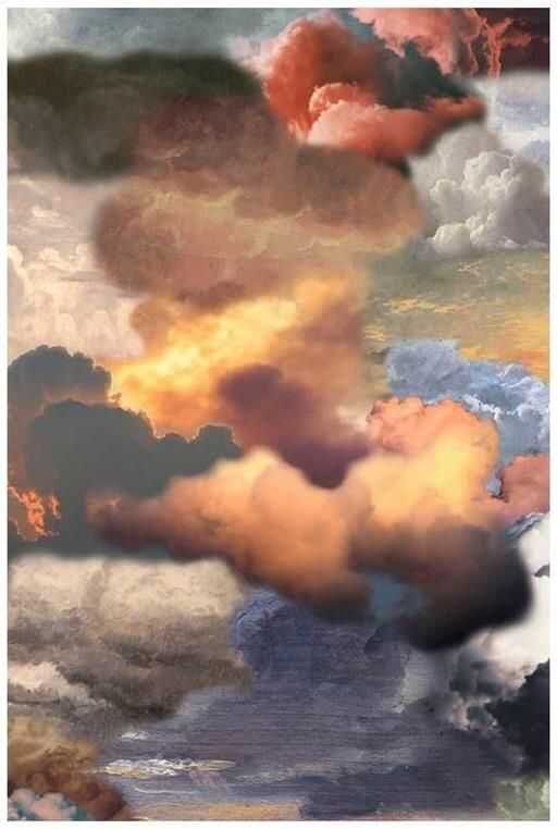 Moooi Carpets Walking on Clouds vloerkleed 200x300 polyamiade Dusk