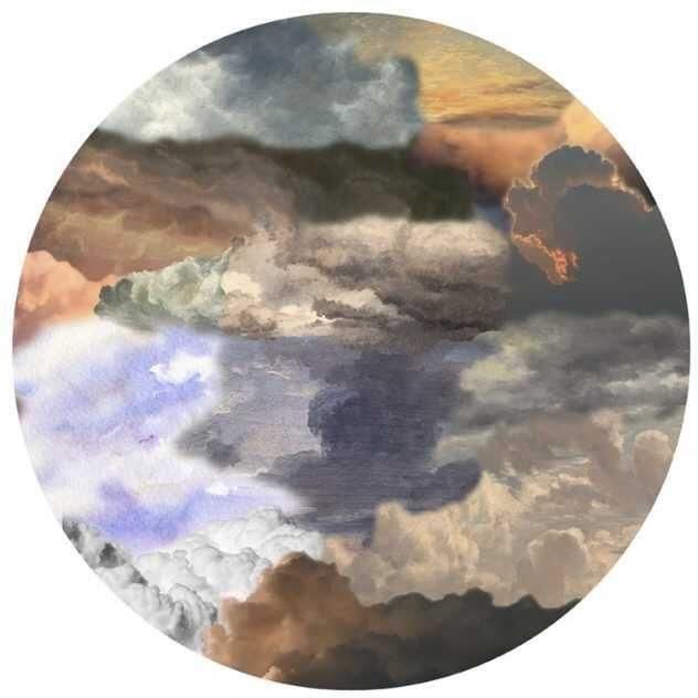 Moooi Carpets Walking on Clouds vloerkleed Ø250 polyamide Dawn