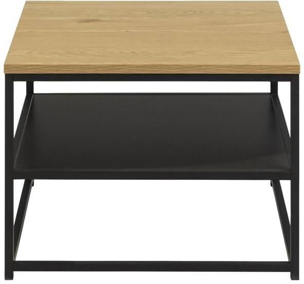 Bendt Salontafel Ture Eiken en metaal 55 x 55cm Naturel Vierkant - Foto 2