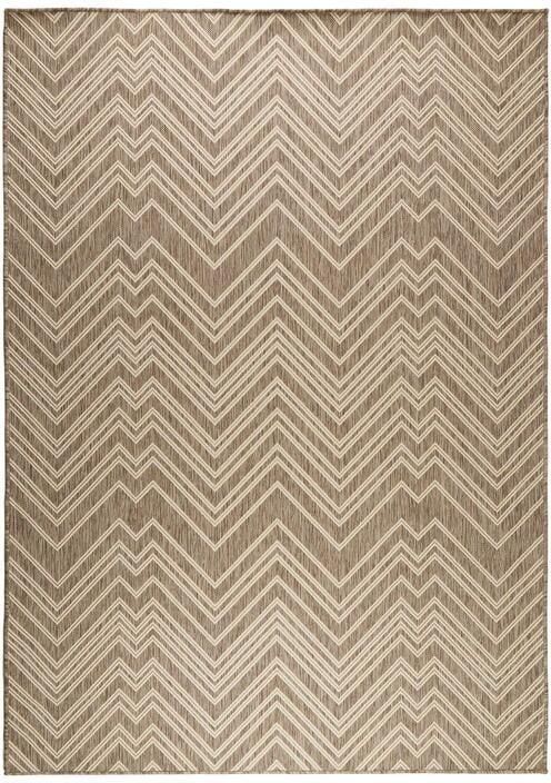 MrCarpet Superdeal Buitenkleed Tuintapijt Buiten vloerkleed Salerno Zand Bruin 160 x 230cm - Foto 4