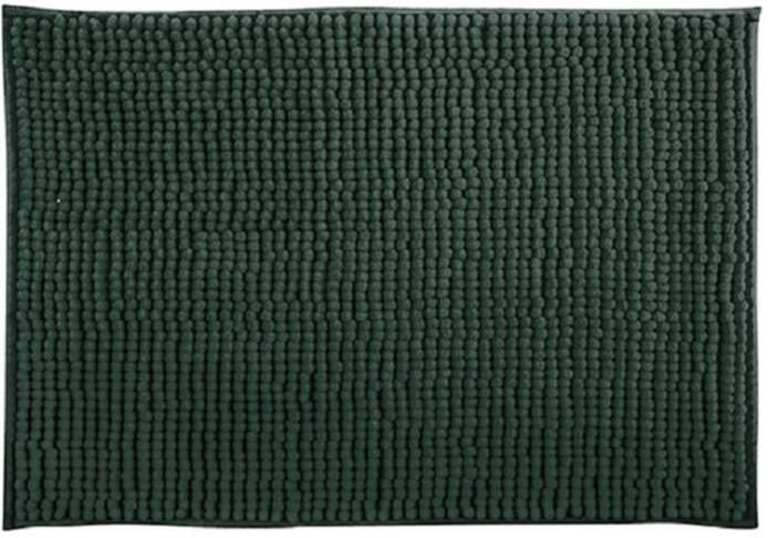 MSV Badkamerkleed|badmat tapijtje donkergroen 50 x 80 cm