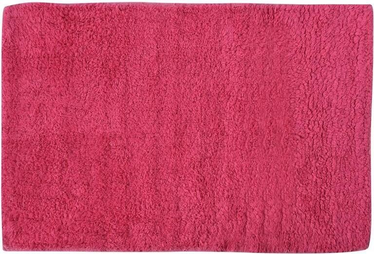 MSV Badkamerkleedje|badmat voor op de vloer fuchsia roze 45 x 70cm