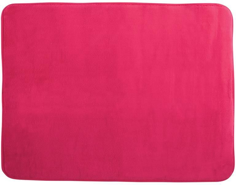 MSV Badkamerkleedje|badmat voor op de vloer fuchsia roze 50 x 70 c