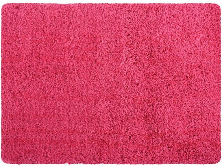 MSV Badkamerkleedje|badmat voor op vloer fuchsia roze 50 x 70 cm