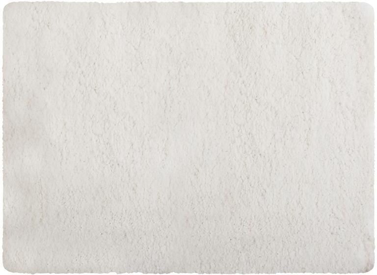 MSV Badkamerkleedje|badmat voor op vloer wit 50 x 70 cm