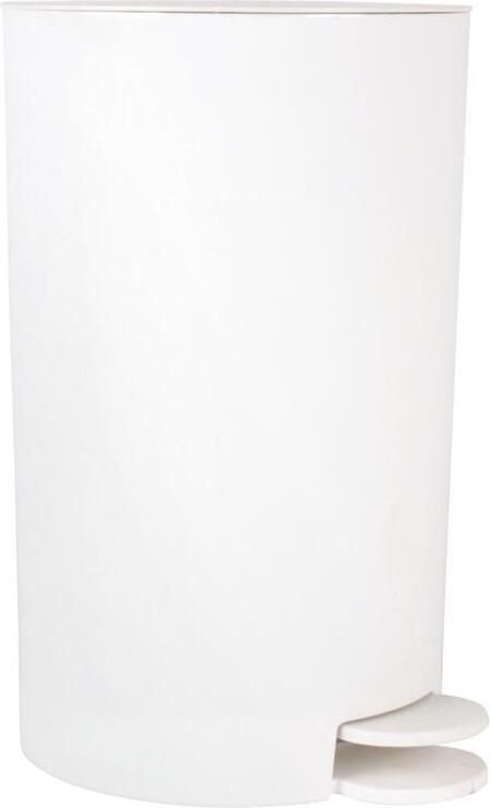 MSV badkamer|toilet pedaalemmer wit 3L 15 x 27 cm