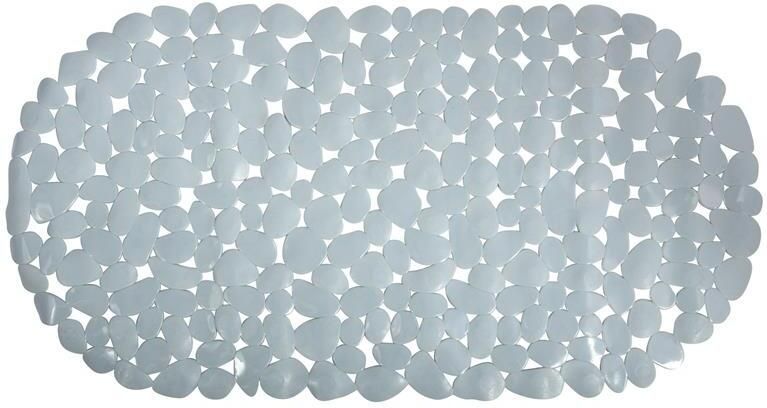 MSV Douche|bad anti-slip mat badkamer pvc grijs 39 x 99 cm