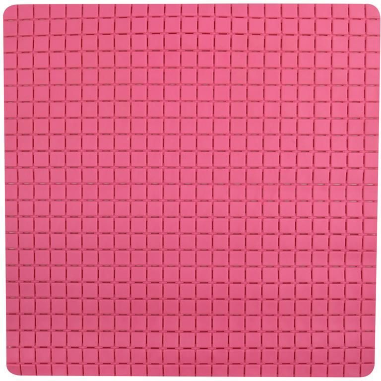 MSV Douche|bad anti-slip mat badkamer rubber fuchsia roze 54 x 5
