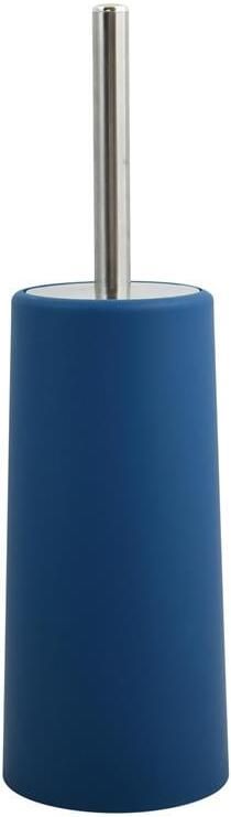 MSV Toiletborstel houder|WC-borstel marine blauw kunststof 35 cm