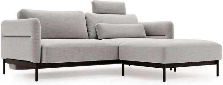 NADUVI Collection 3-zitsbank Selene met poef