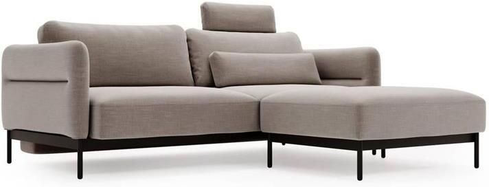 NADUVI Collection 3-zitsbank Selene met poef