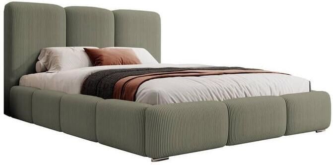 NADUVI Collection Bedframe Briar met opbergvak ribstof 140x200