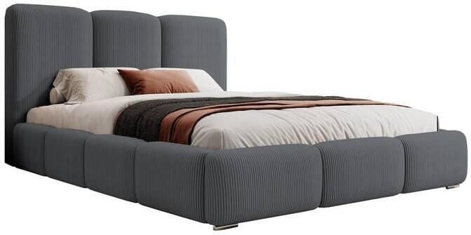 NADUVI Collection Bedframe Briar met opbergvak ribstof 140x200