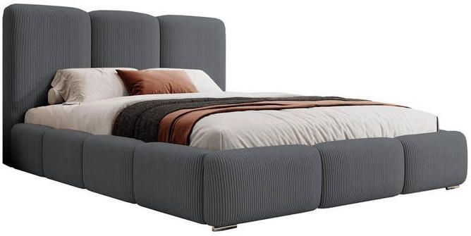 NADUVI Collection Bedframe Briar met opbergvak ribstof 180x200
