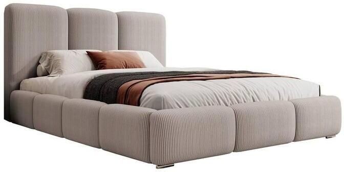NADUVI Collection Bedframe Briar met opbergvak ribstof 180x200