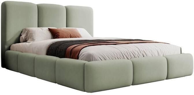 NADUVI Collection Bedframe Briar velvet 140x200