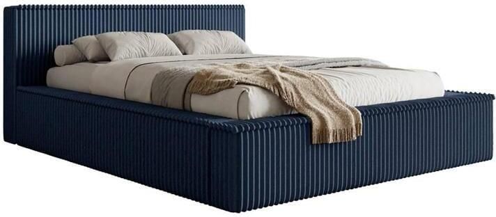 NADUVI Collection Bedframe Rafe ribstof 160 x 200 cm