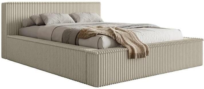 NADUVI Collection Bedframe Rafe ribstof 180 x 200 cm