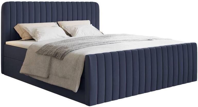 NADUVI Collection Boxspring Adrien chenille met opbergvak 200x200