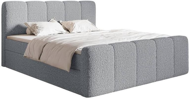 NADUVI Collection Boxspring Chloe 180x200 bouclé met opbergvak
