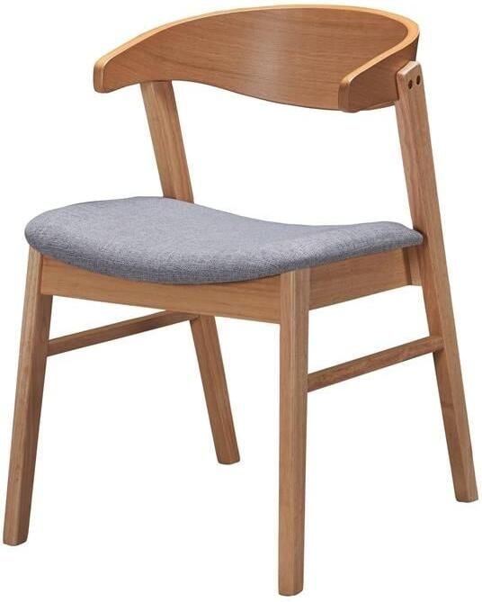 Selsey Panize Houten stoel Natuurlijke eik grijs - Foto 2