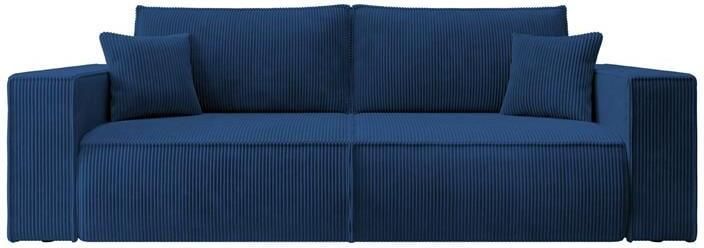 Selsey Farese Driepersoons uitschuifbare bank met opbergruimte Marineblauw - Foto 2