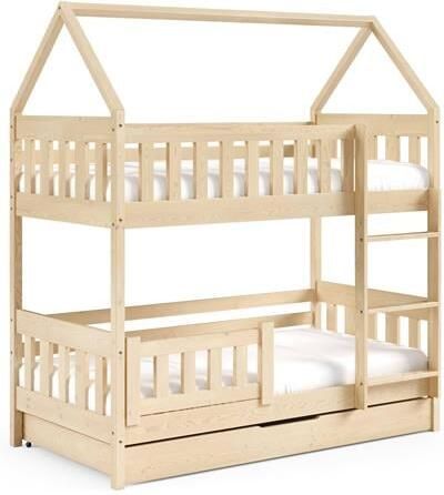 NADUVI Collection Hoogslaper Zaria met lade en matrassen