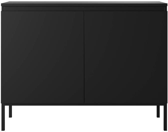 NADUVI Collection Kate Dressoir B 100 cm Zwart Zwart - Foto 2