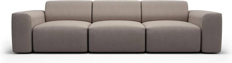 NADUVI Collection Nina 3-zitsbank Linnen Beige