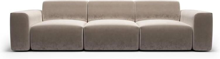 NADUVI Collection Nina 3-zitsbank Velvet Beige