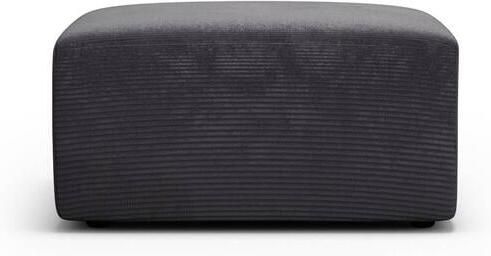 NADUVI Collection Nina Hocker Ribstof Zwart