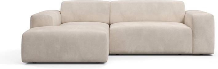 NADUVI Collection Nina Hoekbank Links Velvet Beige - Foto 2