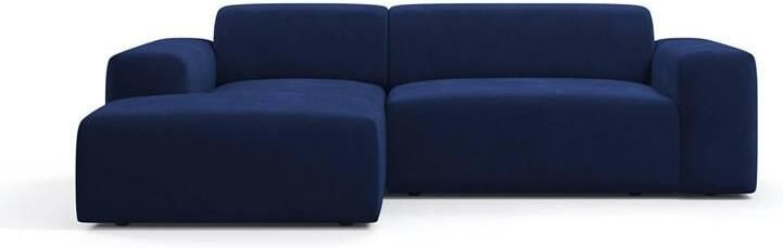 NADUVI Collection Nina Hoekbank Links Velvet Blauw