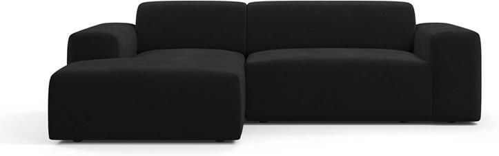 NADUVI Collection Nina Hoekbank Links Velvet Zwart