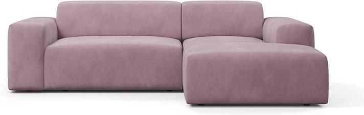 NADUVI Collection Nina Hoekbank Rechts Velvet Lila