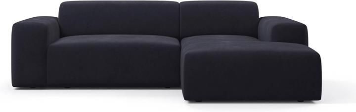 NADUVI Collection Nina Hoekbank Rechts Velvet Marineblauw