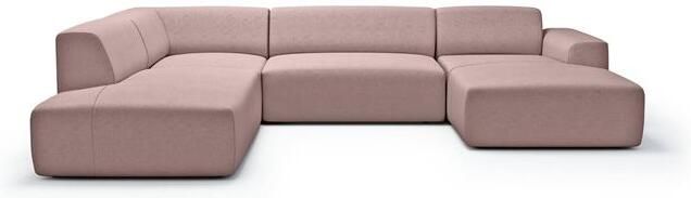 NADUVI Collection Nina U-bank Links Ribstof Lila