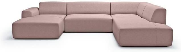 NADUVI Collection Nina U-bank Rechts Ribstof Lila