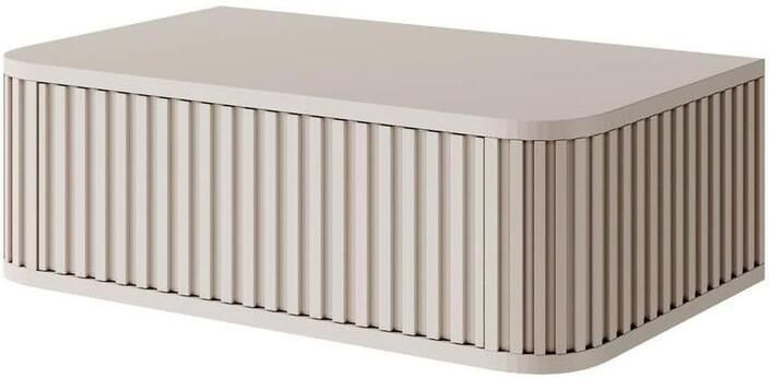 NADUVI Collection Ovarlo hangend nachtkastje met groeven en lade 63