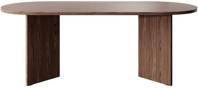 NADUVI Collection Philipa Eettafel Bruin
