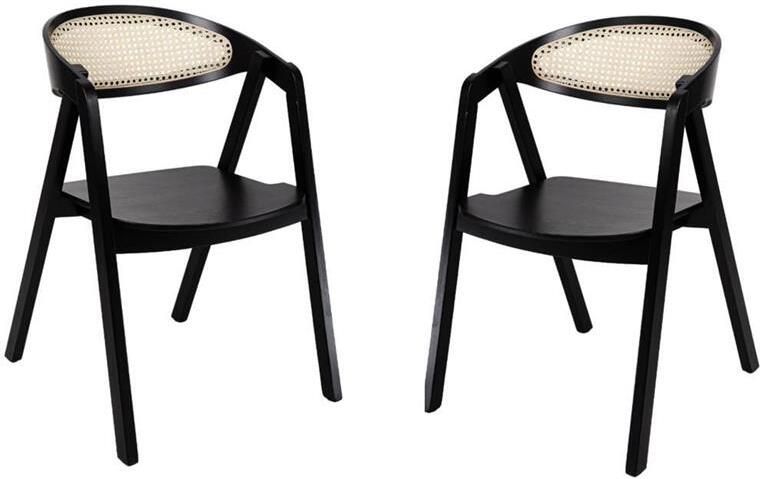 NADUVI Collection Set van 2 Lasse eetkamerstoelen