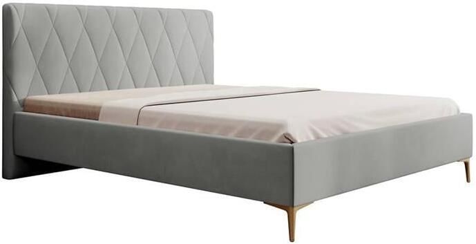 NADUVI Collection Ticaro Bedframe 140 x 200 cm Grijs