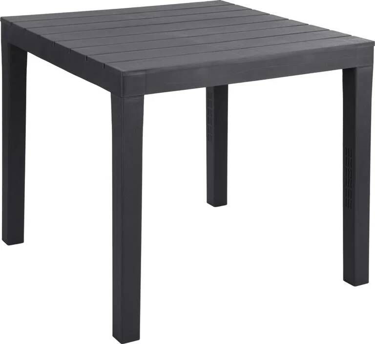 IPAE Progarden Tafel Bali 80 x 80 cm Anthraciet Hoogte 72 cm - Foto 2