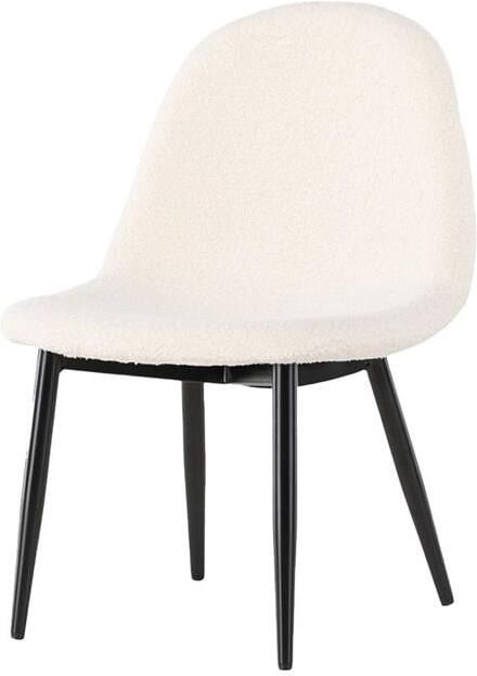 Nest Living Thor teddystof kinderstoel wit