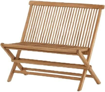 Nest Outdoor Joan houten tuinbank naturel 100 x 62 cm