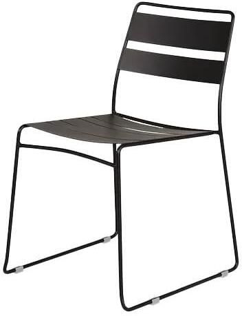 Nest Outdoor Svea metalen tuinstoel zwart