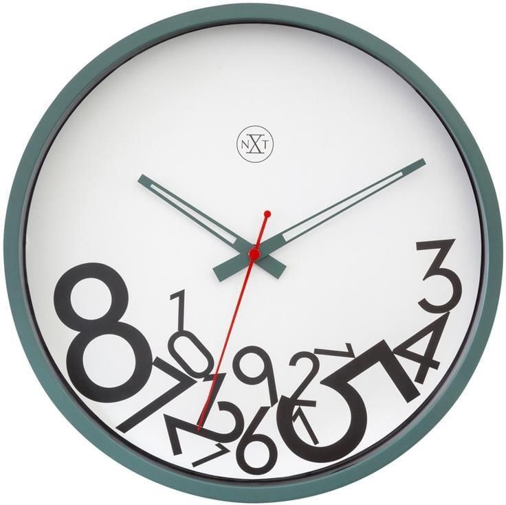 NeXtime Stille wandklok 30cm Grappige design nXt by